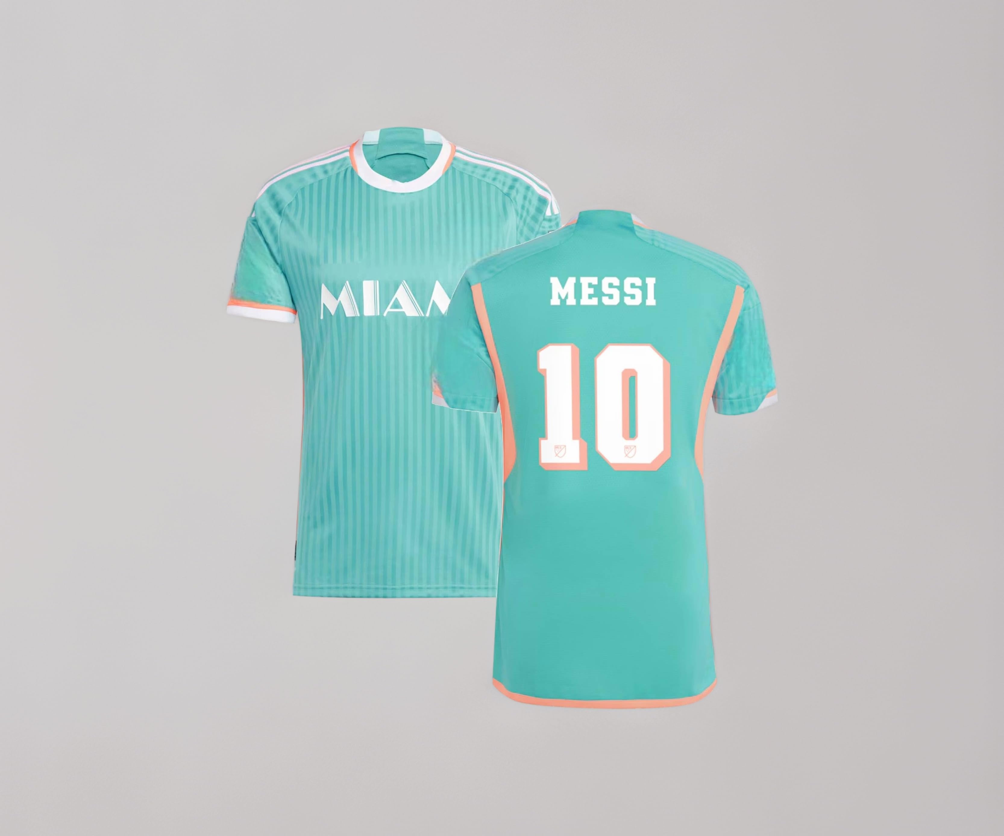 miamii Messii Football Jersey Black 2024 (Boys,Mens,Kids)