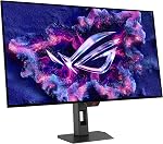 ASUS ROG Strix 32” 4K OLED Gaming Monitor (XG32UCWG) - TrueBlack Glossy OLED, Dual Mode (4K@165Hz, FHD@330Hz), 0.03ms, G-SYNC Compatible, Neo Proximity Sensor, AutoKVM, USB-C, HDMI 2.1, 3 yr Warranty