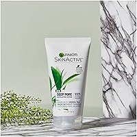 Vista 4 de Exfoliante facial, Garnier Skinactive, con té verde, para piel grasa, 5 fl. oz.