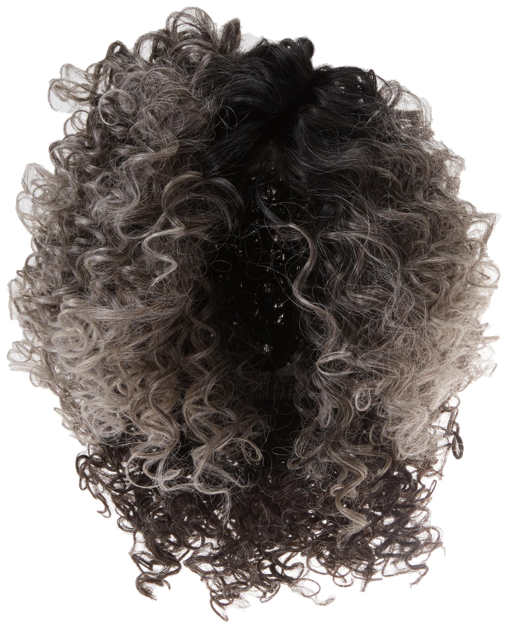 Kim Kimbel Trinity Mid-Length Layered Coiled Curls Wig, Average Cap Size, MC511SS Powdered Licorice