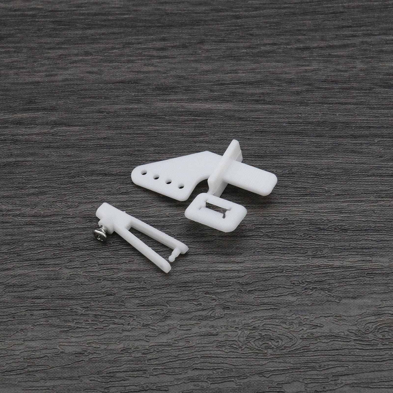 ECSiNG 20 Piezas Bocinas de Control de Nailon de 4 Orificios para Piezas de Aviones RC Control Remoto Espuma Avión Eléctrico Máquinas KT Accesorios de Repuesto