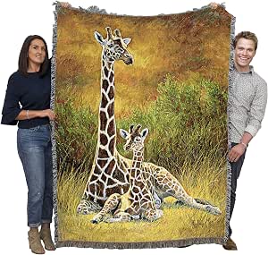 Couverture En Coton Tissé Pure Country Weavers – Fabriquée Aux USA, 72x54 Cm, Lavable