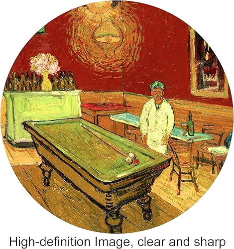 Miniatura 398 de A&T ARTWORK The Starry Night de Vincent Van Gogh. Tamaño del marco: 36 x 30 pulgadas, tamaño de la imagen: 30 x 24 pulgadas, reproducciones clásicas