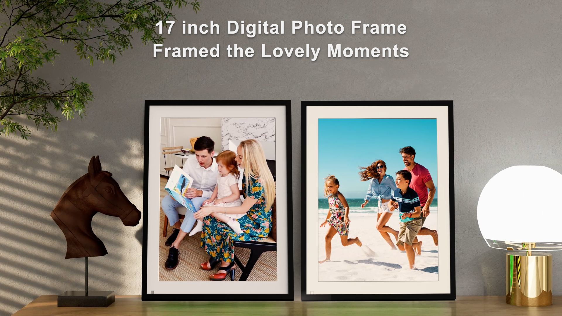 Aura Digital Photo Frame 17-inch Digital Photo Frame With 32GB Memory ...