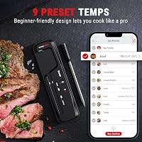 ThermoPro TempSpike Wireless Húshőmérő Bluetooth IP67 Grillhez és Sütőhöz 6