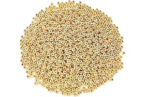 4mm Smooth Round Bead Spacers for Beaded Bracelets and Jewelry Making