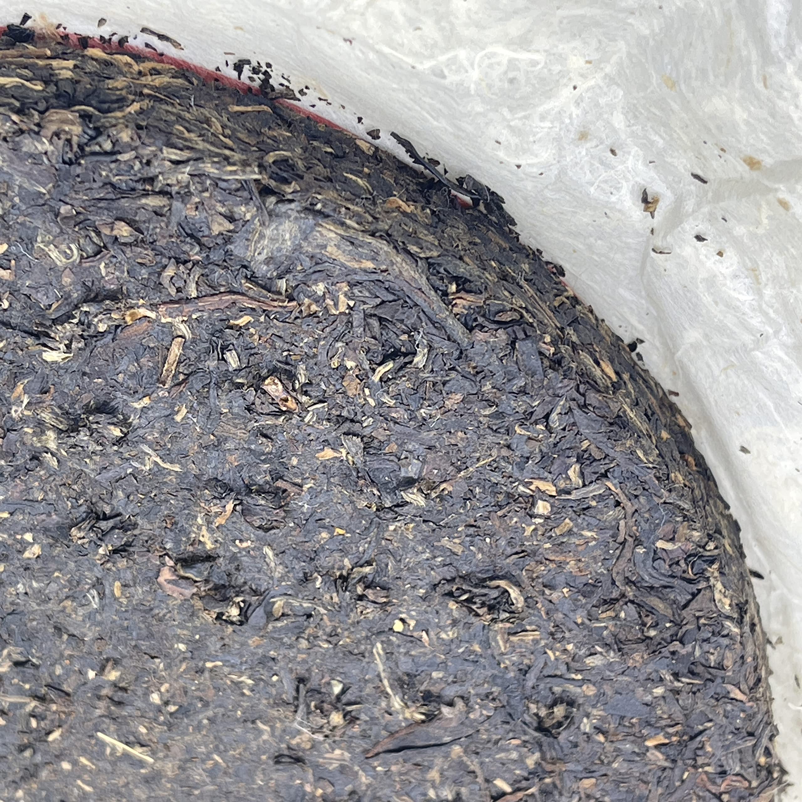 China Tea 2010 Tè Pu-Erh Crudo (Sheng) Montagna Bulang Torta 357g