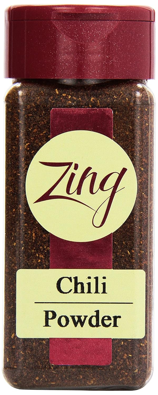 Zing Spices Chili Powder, 3.7 Ounce Grocery & Gourmet Food
