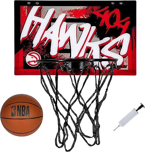 Miniatura 30 de Franklin Sports NBA Team Over the Door Aros de Baloncesto - Mini Aro de Baloncesto Interior para Niños + Juego de Pelota - Mini Aros para Fanáticos