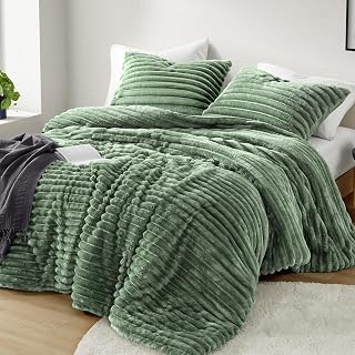 Intelligent Design Avril Queen Comforter Set Reversible 3 Piece, Green