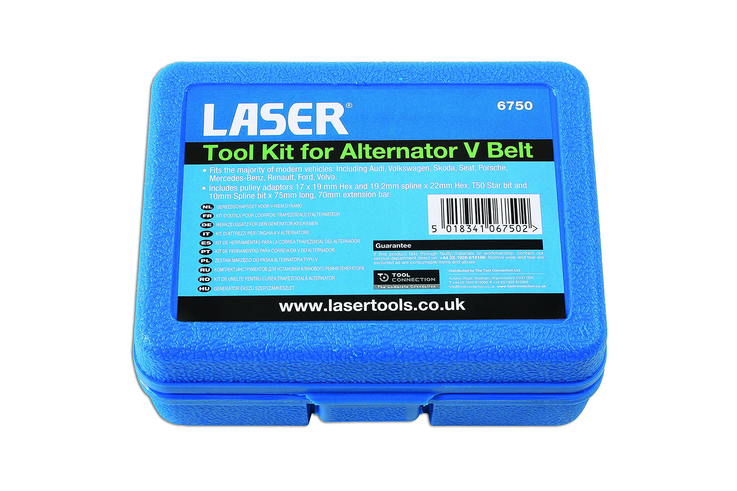 LASER TOOLS LAS6750 6750 zestaw narzędzi do alternatora paska V