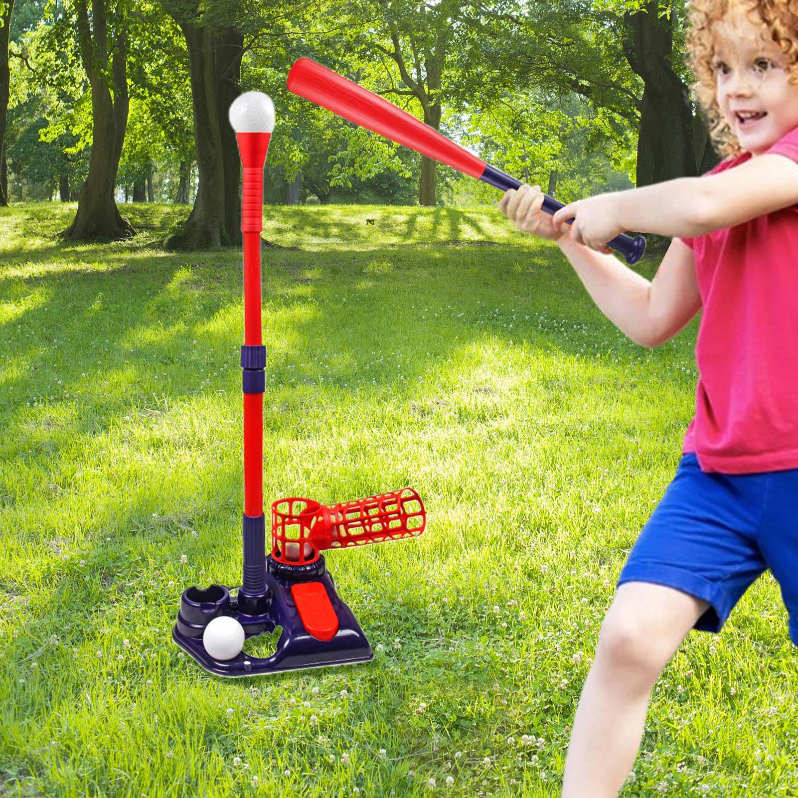 Máquina lanzadora de bolas,Máquina lanzadora | Máquina de lanzamiento juvenil automática multifuncional,Juego de jarra exterior para principiantes, conjunto deportivo de entrenamiento para niños en el