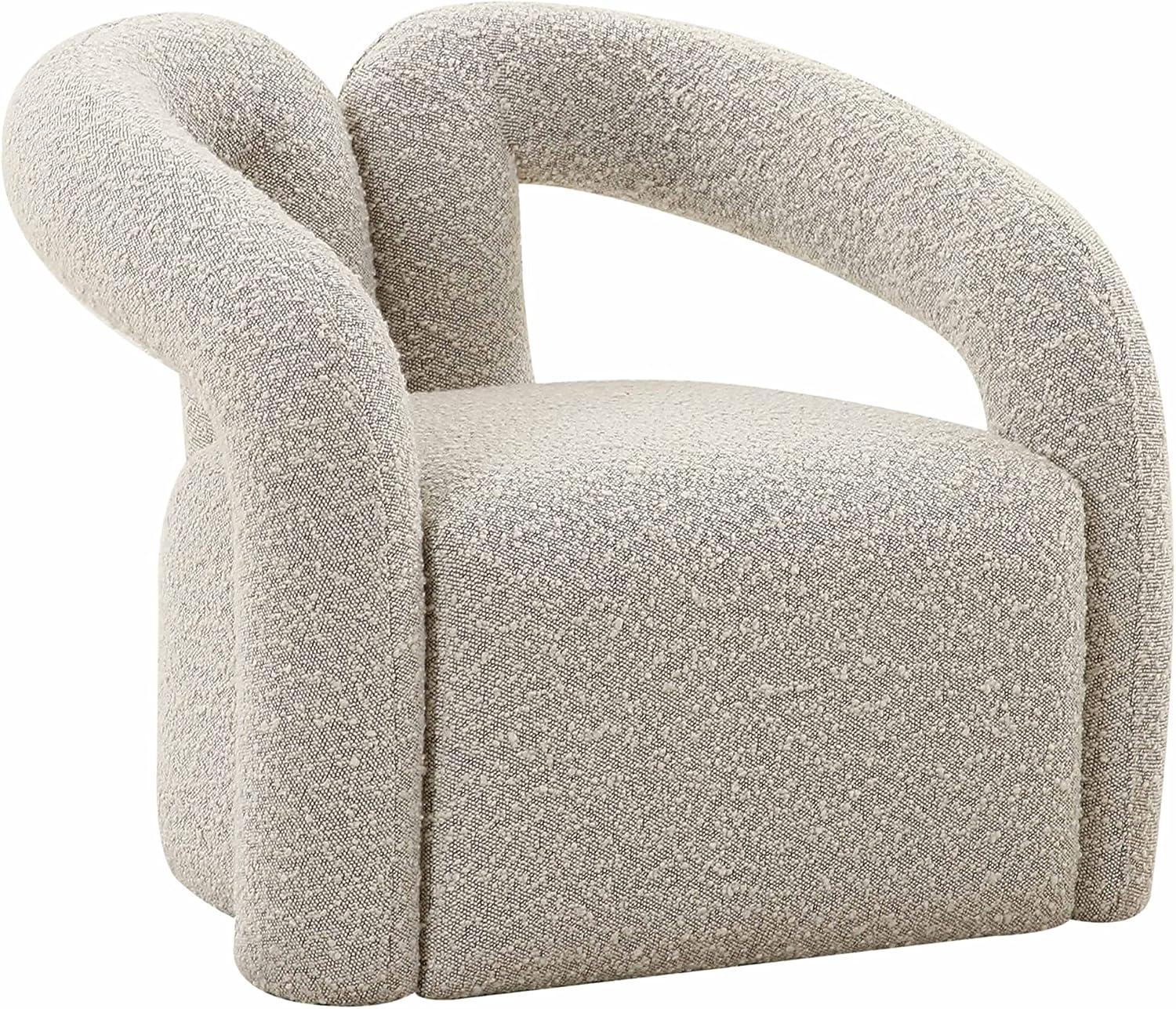 Tov Furniture Jenn Upholstered Accent Chair (Boucle)