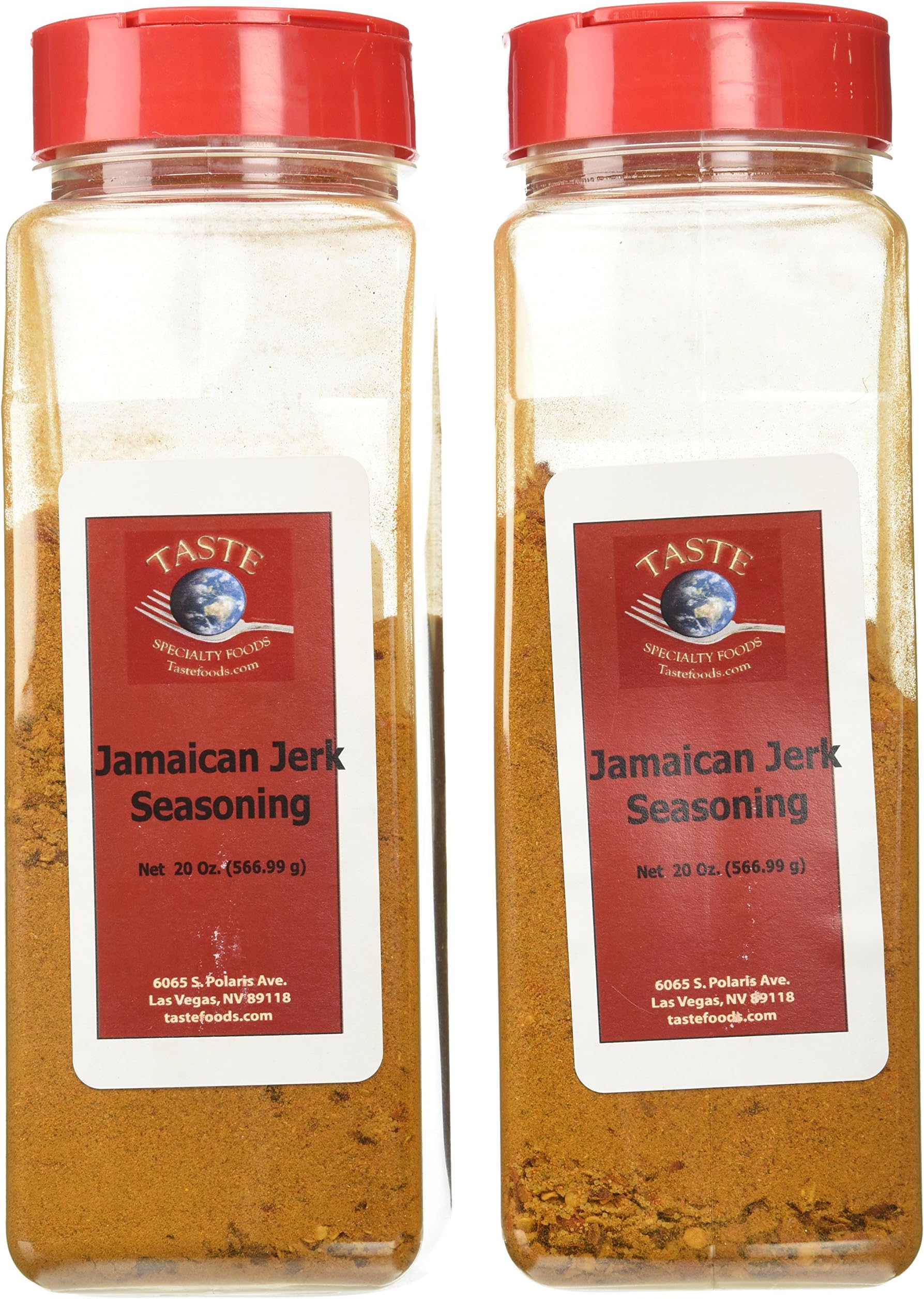 Taste Specialty Foods, Jamaican Jerk Seasoning, 20-Ounce Jars (Pack of 2)