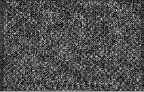 Miniatura 3 de Tayse Alfombra de área lavable a máquina y antideslizante de 2 x 3 pulgadas, moderna, pequeña para entrada de puerta delantera, cocina, baño, 70%