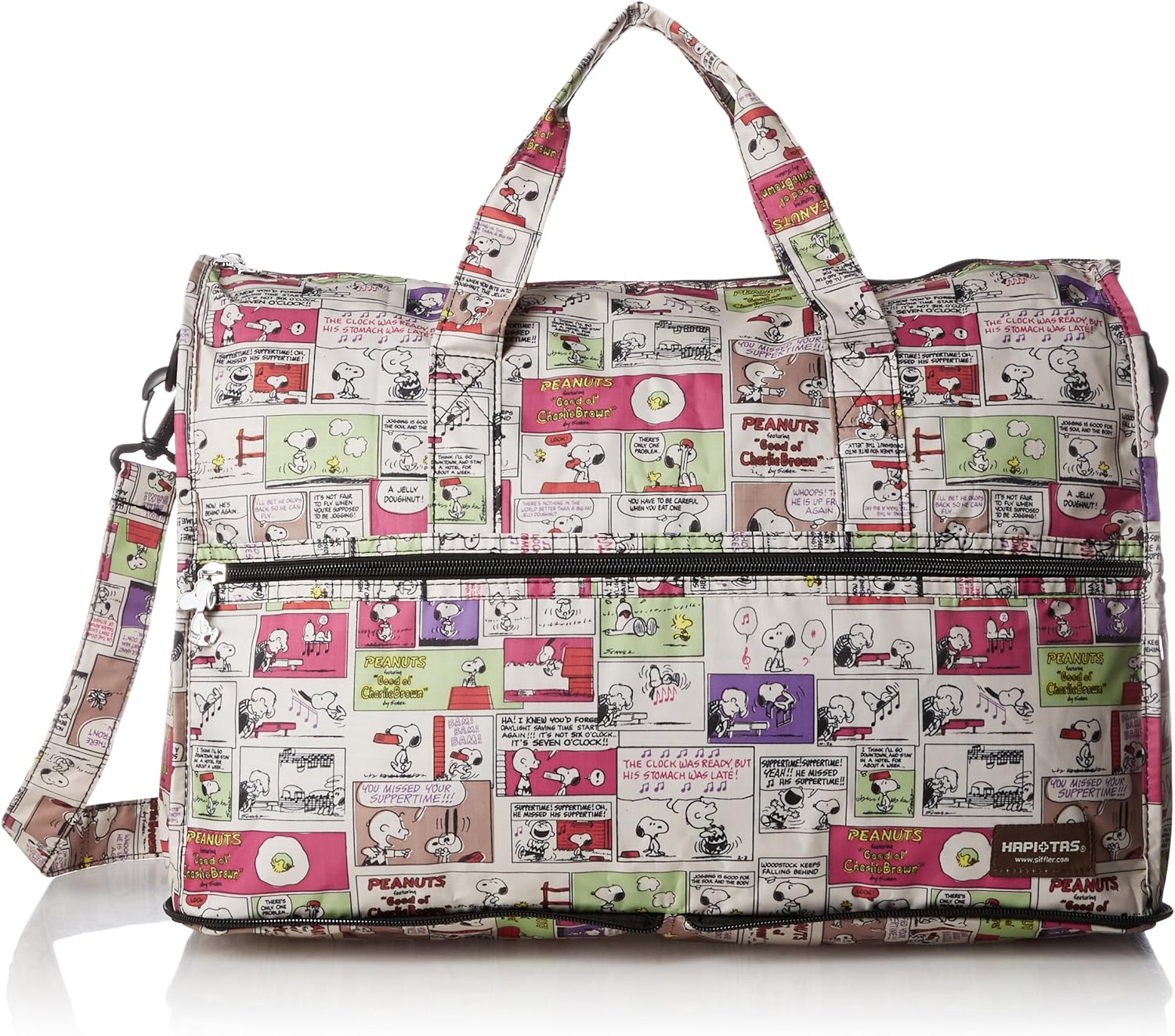 HAPITAS(ハピタス) Folding Boston Bag, PN22. Comic Natural