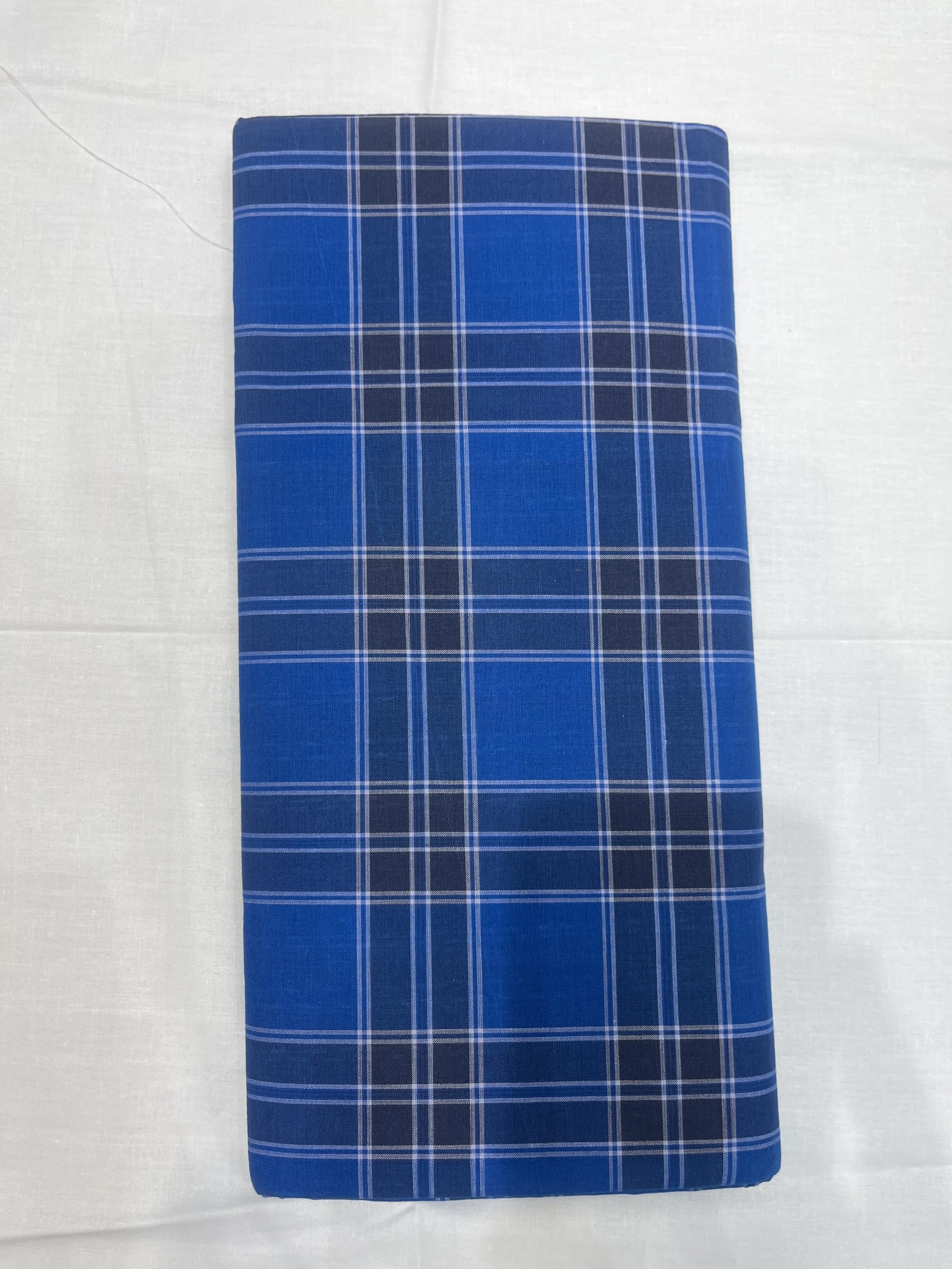 999 Chand Mark Madras Lungi, Colour Check, 2.10 Metre SIze Dhoti-picture-34