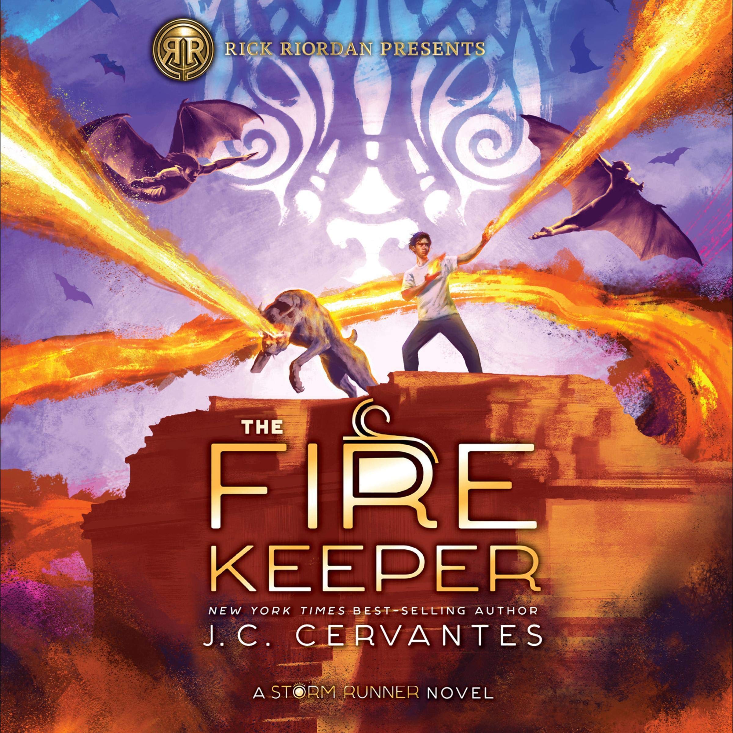 Cover art for The Fire Keeper (A Storm Runner Novel, Book 2)