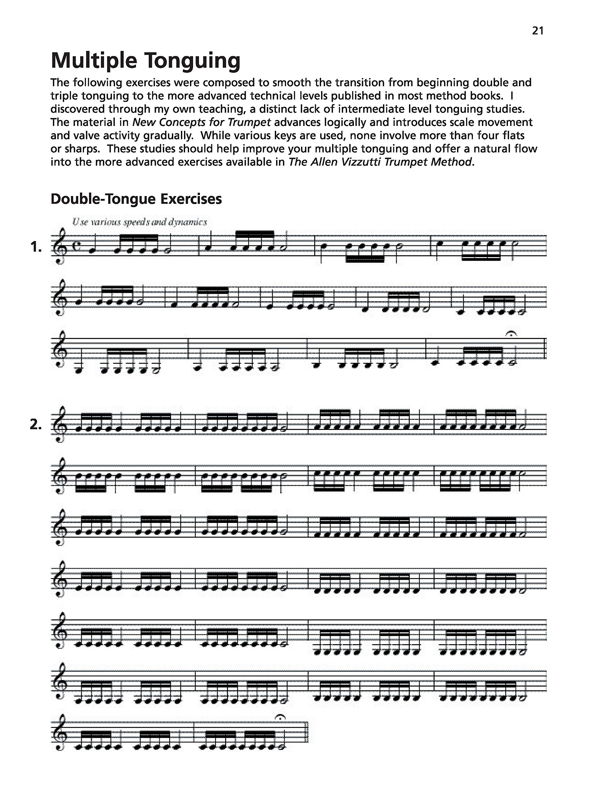 New Concepts for Trumpet: Innovative Etudes, Duets and Studies