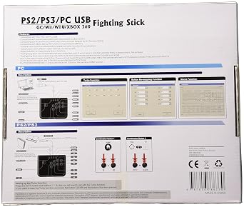Mayflash PS2 PS3 PC USB Universal Arcade Fighting Stick