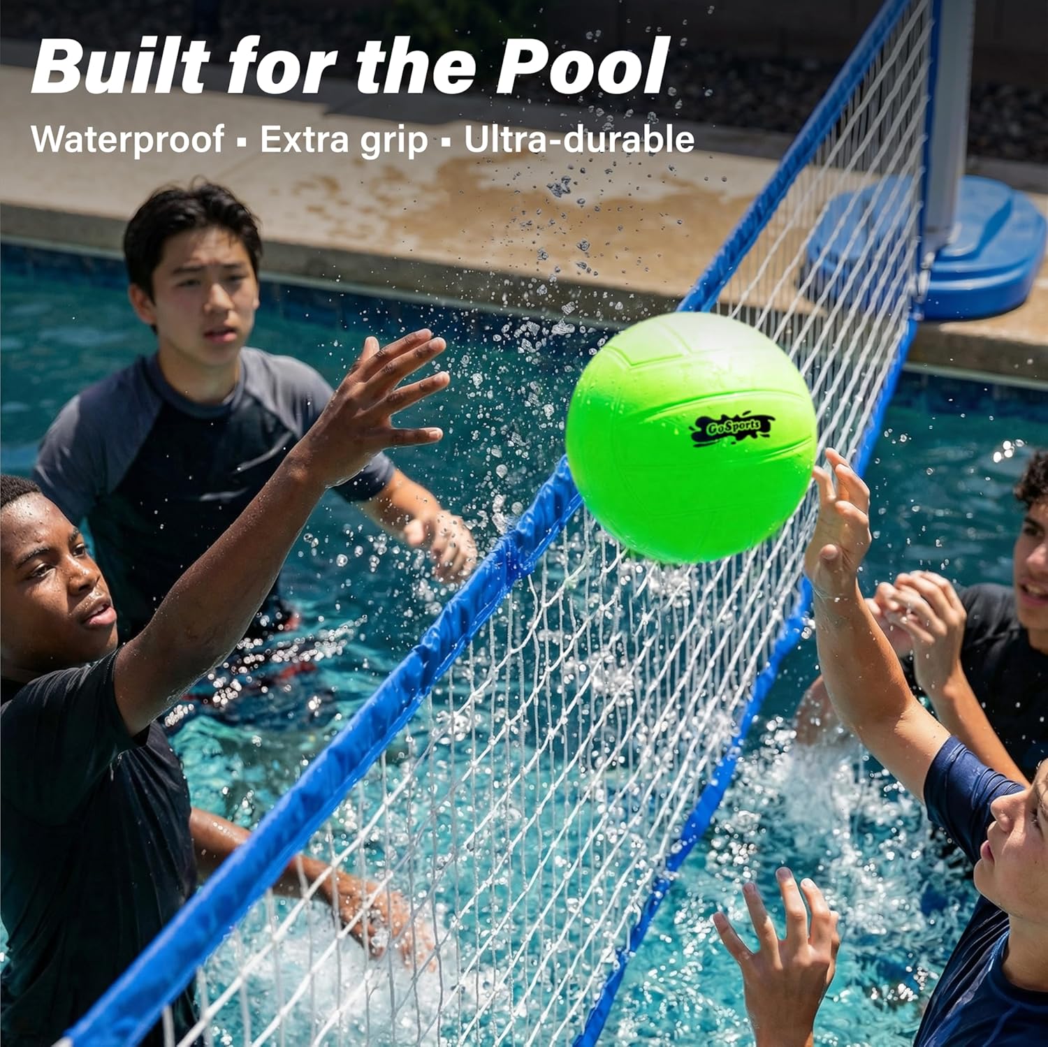 GoSports Water Volleyball 3 Pack Great for Swimming Pools or Lawn Volleyball Games - Image 3