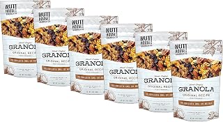 NutHouse! Granola Company - Premium Original Recipe Granola | Certified Gluten-Free, Non-GMO, Kosher | Vegan, Soy-Free | 12 oz. Bag (6-Pack)