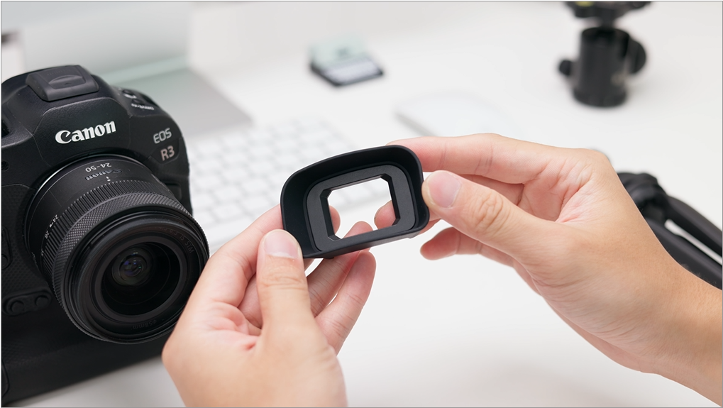 Amazon.com : EOS R3 Eyecup Eyepiece, Soft Silicon Extended Camera