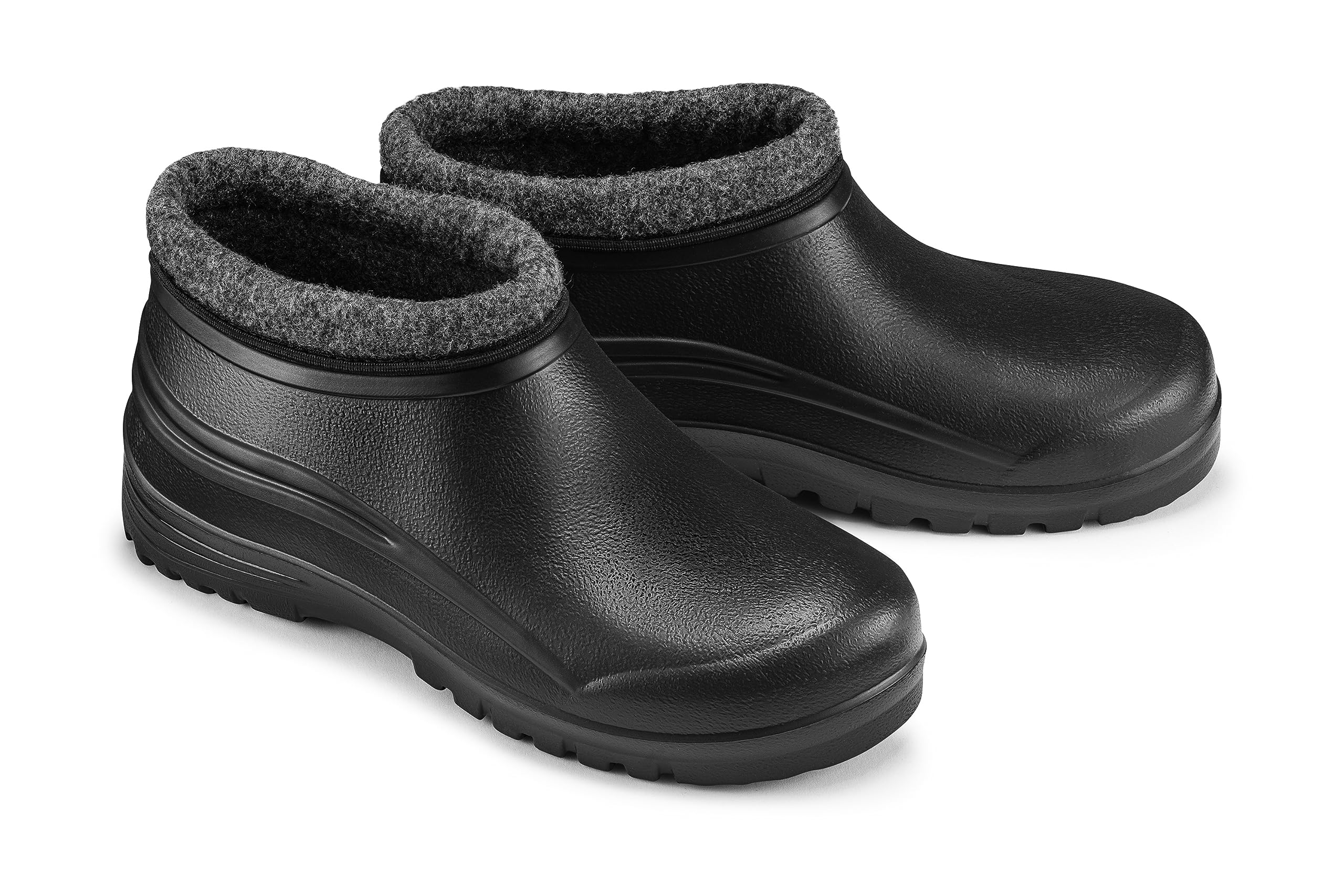 ESTRO Chodaki Męskie Buty Gumowe - Obuwie Ogrodowe Męskie Lekkie Kalosze Męskie Niskie Męskie Buty Ogrodowe z Podszewką K042