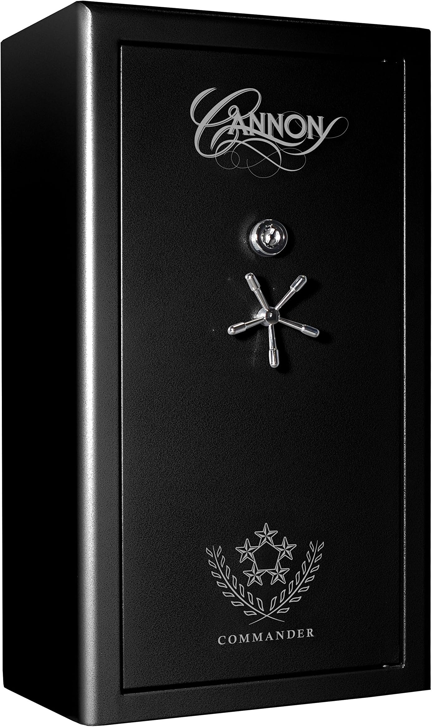 CO43-H1FDC-15 Commander Series Fire Safe with Power Supply, High Security Ul EMP Lock and Gun Capacity of 36 Guns, Hammertone Gray