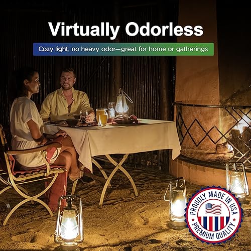 Miniatura 6 de Firefly Combustible de aceite Kosher seguro y verde para lámpara, no tóxico, biodegradable, prácticamente inodoro, alternativa a parafina, uso en