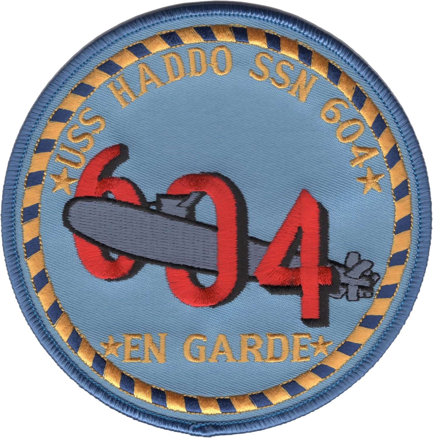 SSN-604 USS Haddo Patch