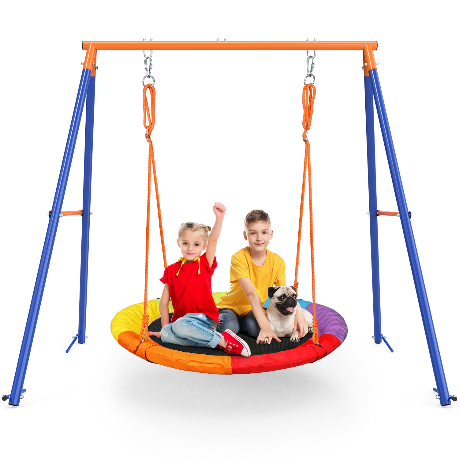 Amazon.com: Amictoy Swing Set for Backyard, 32