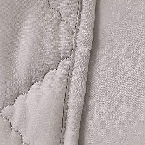 Miniatura 6 de FLXXIE Juego de ropa de cama de 4 piezas para cuna, de microfibra suave y transpirable, incluye edredón acolchado, sábana superior, sábana bajera,