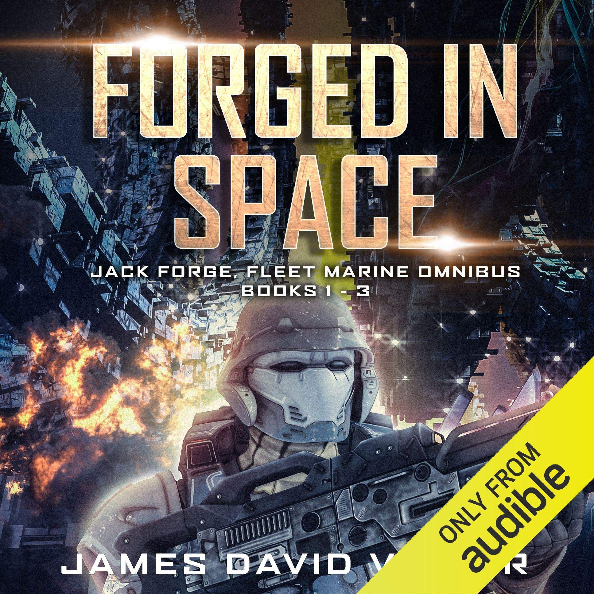 Cover art for Forged in Space Omnibus
