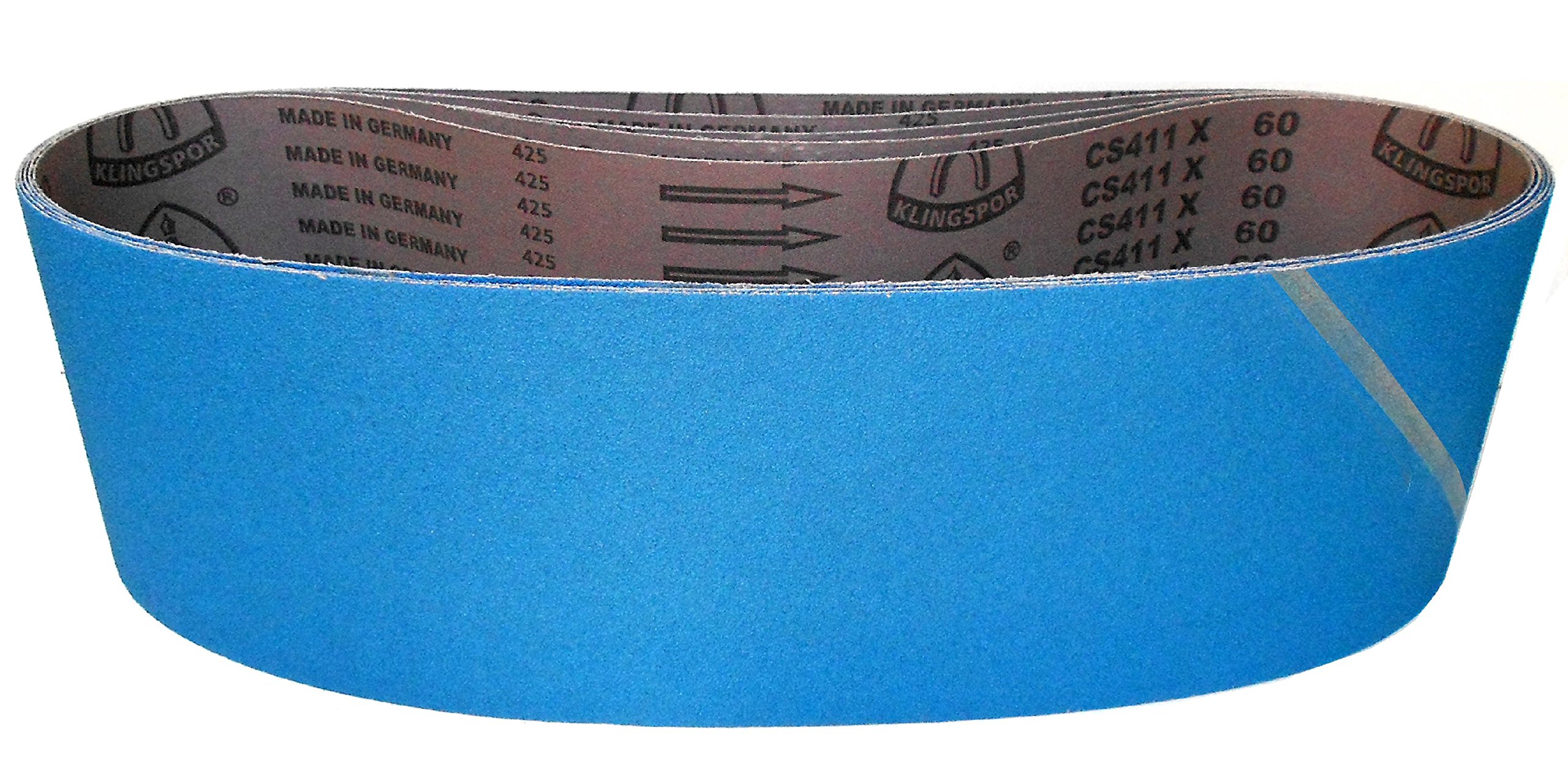 Klingspor CS411X Bande Abrasive En Corindon De Zirconium - 50 X 2000 Mm