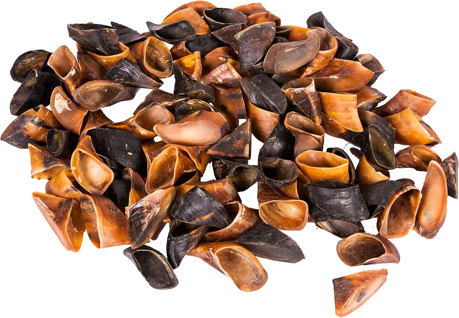 GOGO Pet Products 100 Count Natural Top Cut Cow Hooves for Pets, Medium/Large Size