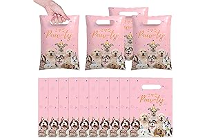 50Pcs Dog Party Favor Bags: Delightful Goodies for the Best Doggy Celebrations