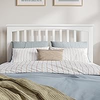 Vista 63 de AFI, Mission - Cabecero de madera maciza individual con cargador acoplable, color gris