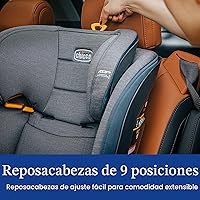 Vista 8 de Chicco MyFit Harness + Booster Car Seat, 5-Point Harness and High Back Seat