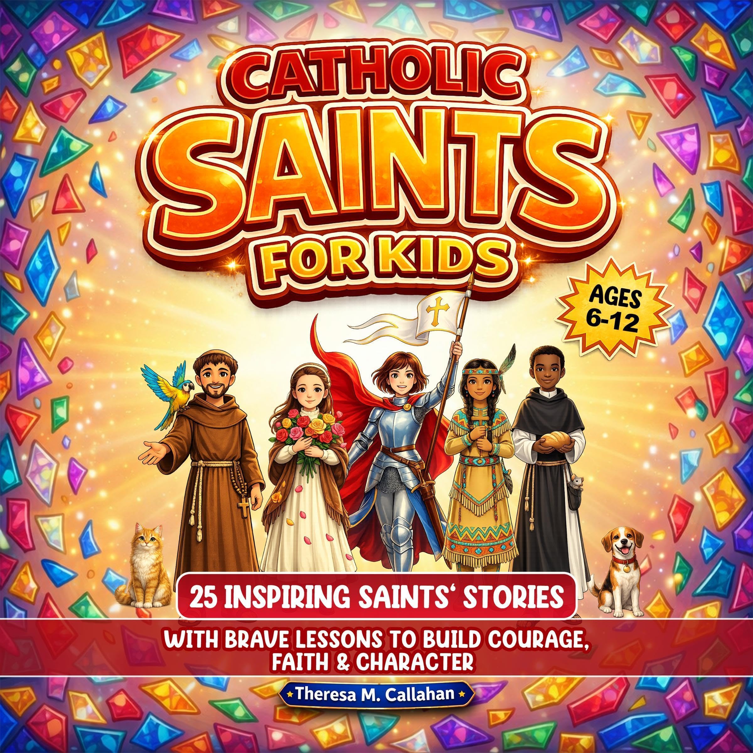 Cover art for Catholic Saints for Kids