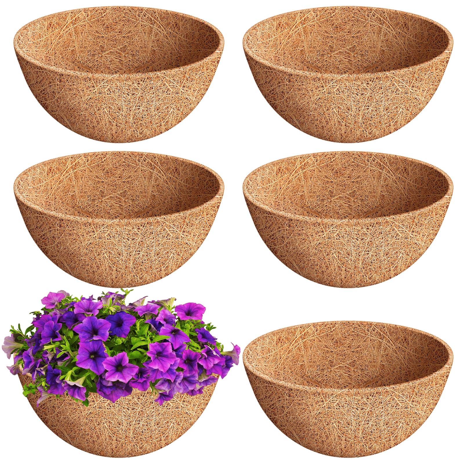 Riare 12 Inch Round Coco Liners