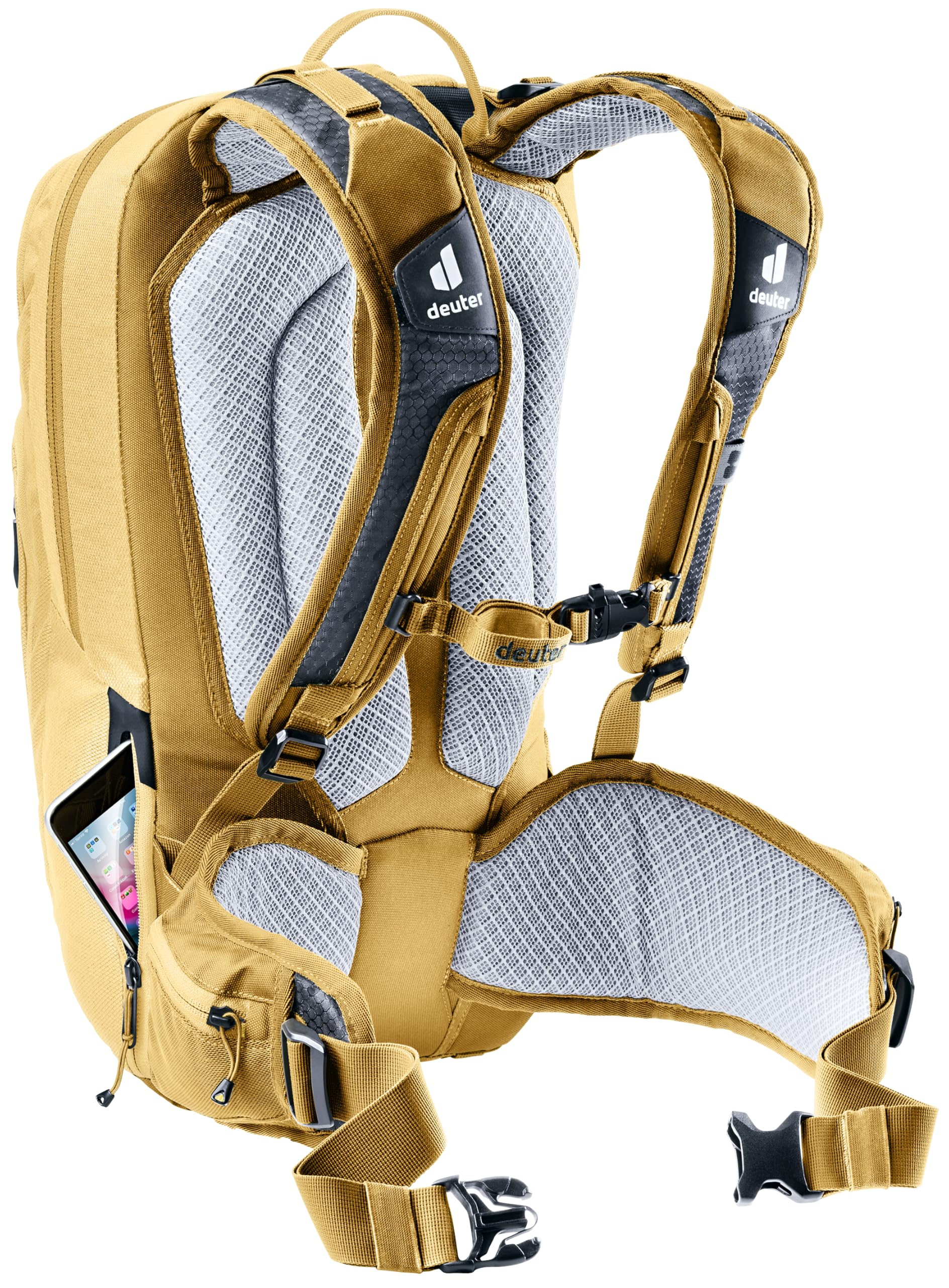 Deuter Attack 16 - Zaino da ciclismo con paraschiena