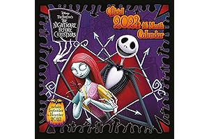 Nightmare Before Christmas 2023 Wall Calendar