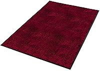 Vista 46 de Guardian Platinum Series Tapete Limpiador de Piso para Interiores, Goma con Alfombra de Nailon, 4'x6', Rojo