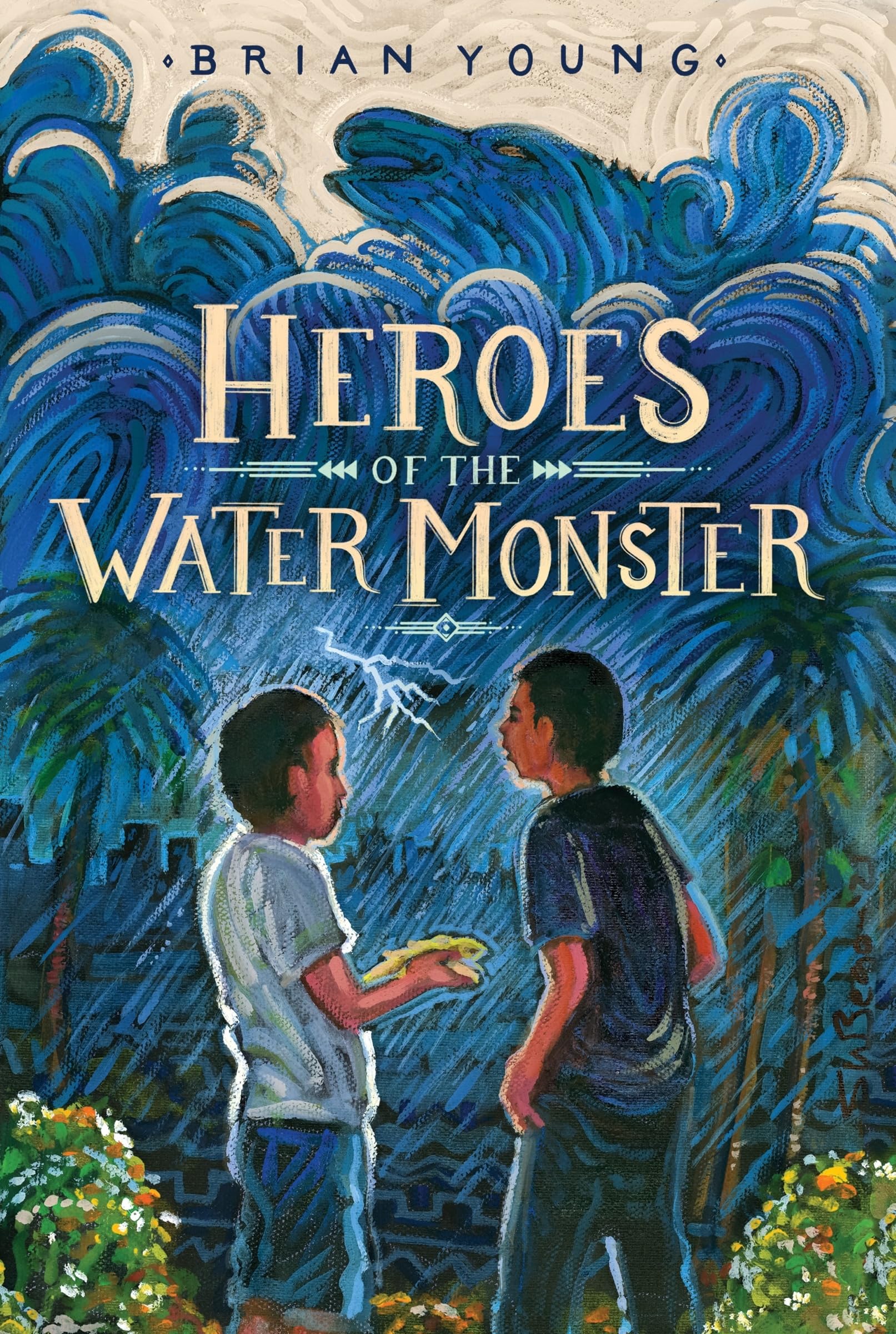 Book cover for Water Monster series