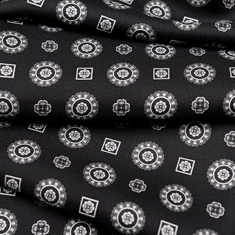 Elizabetta Men's 100% Silk Dress Scarves - Printed, Tuxedo and Opera - Made in Italy
