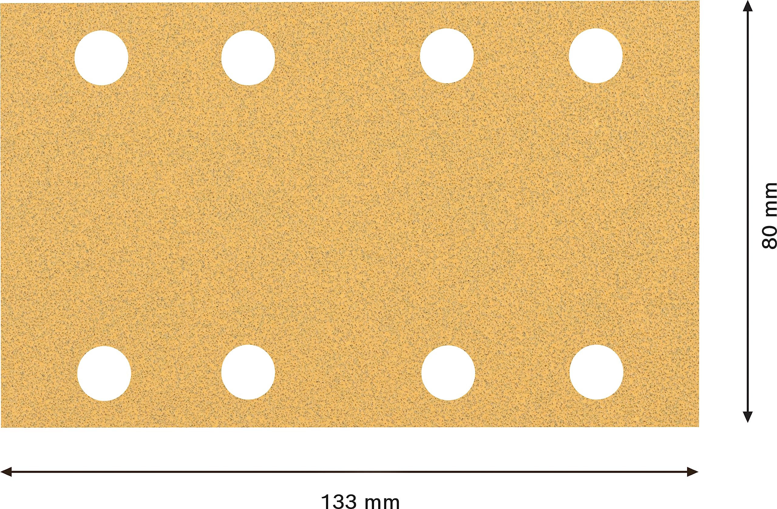 Bosch Professional Expert C470 Sandpaper - 10-Pack 93x186 Mm, Grit 240 For Orbital Sanders