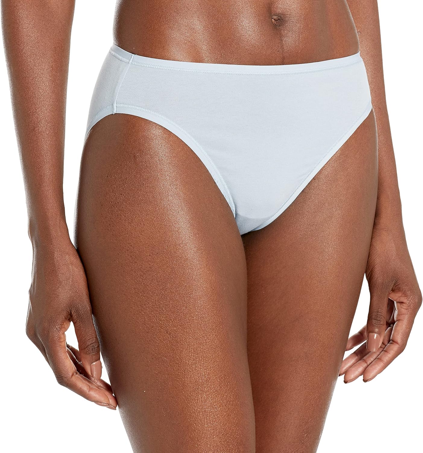 Amazon Essentials Women's Cotton High Leg Brief Underwear (Available in Plus Size), Multipacks 3 91pH1E3OdwL. AC SL1500