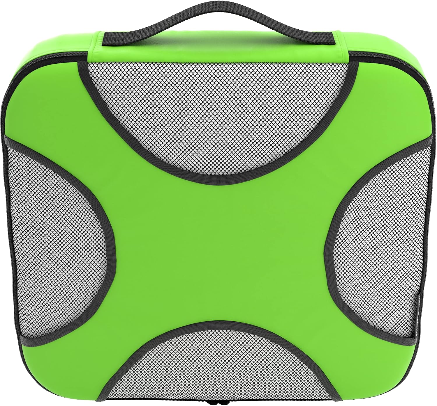 Shacke Pak - 5 Set Packing Cubes - Travel Organizers with Laundry Bag (Green Grass)