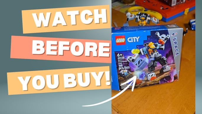 Amazon.com: LEGO City Space Mech, Robot Construction Kit for